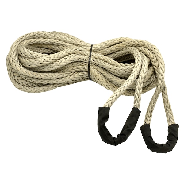 Tow Rope Break Strength 70,000lbs 23,300 WLL, Double 1/2" x 30'